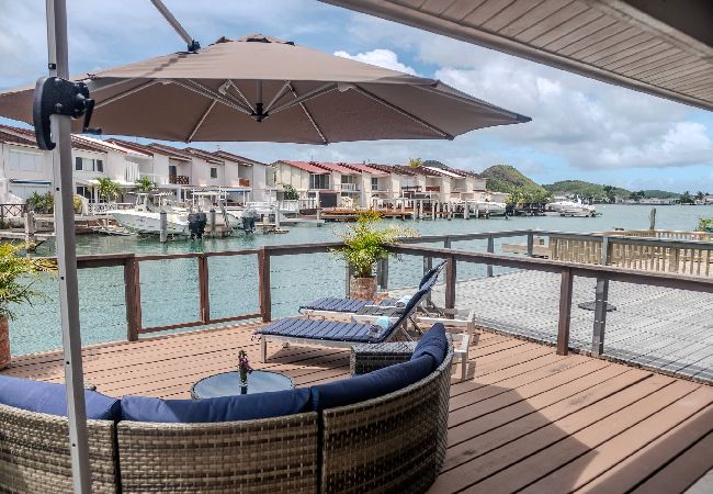 Villa in Jolly Harbour - Luxury Modern Waterfront Villa | Crystal Waters