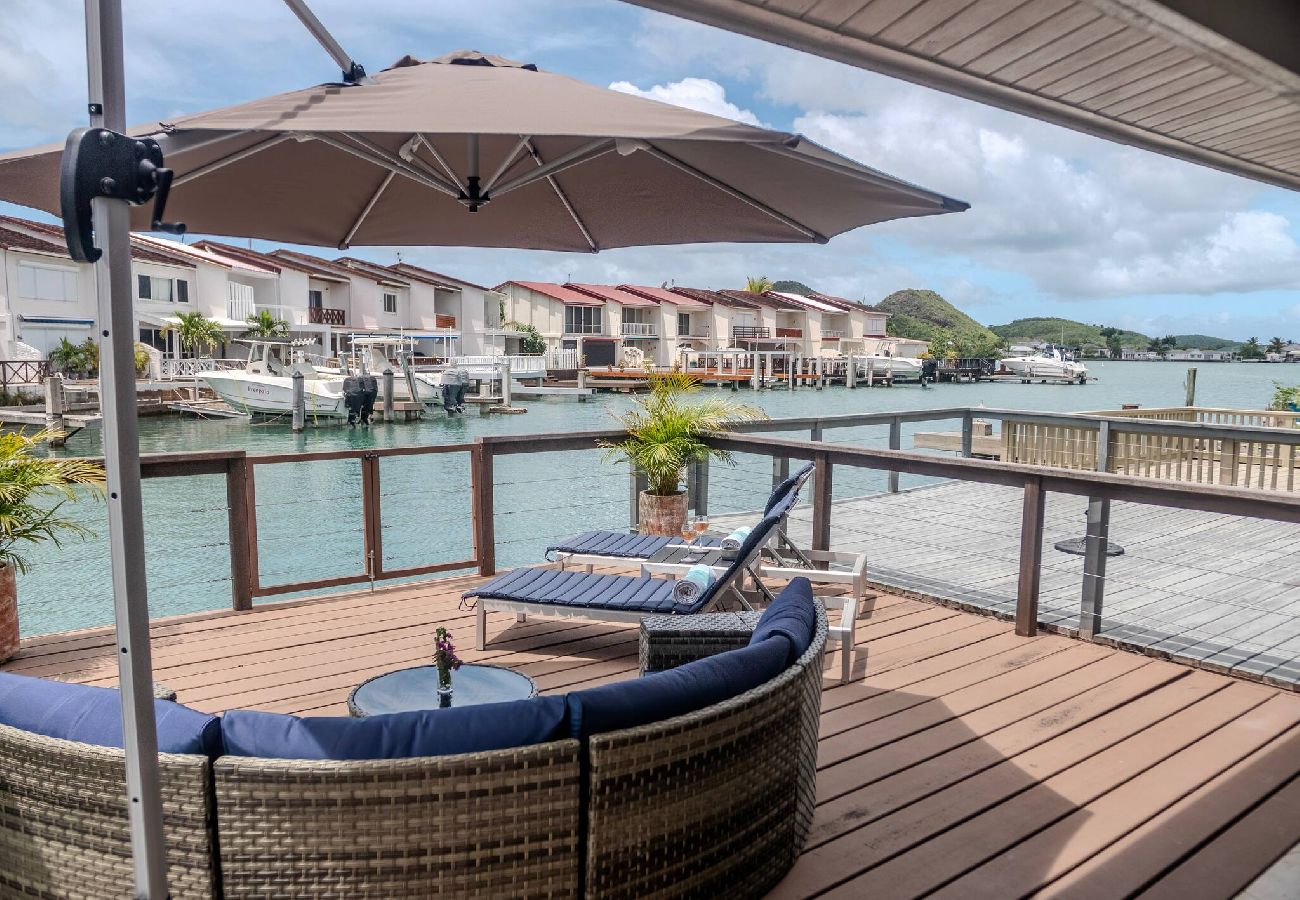 Villa in Jolly Harbour - Luxury Modern Waterfront Villa | Crystal Waters