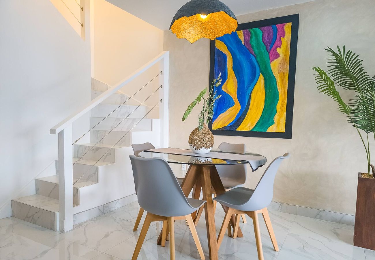 Villa in Jolly Harbour - Lazy Gecko Stylish with spacious deck